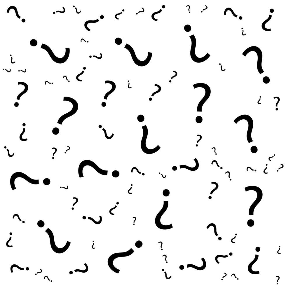 iq patrón, preguntas y respuestas vector