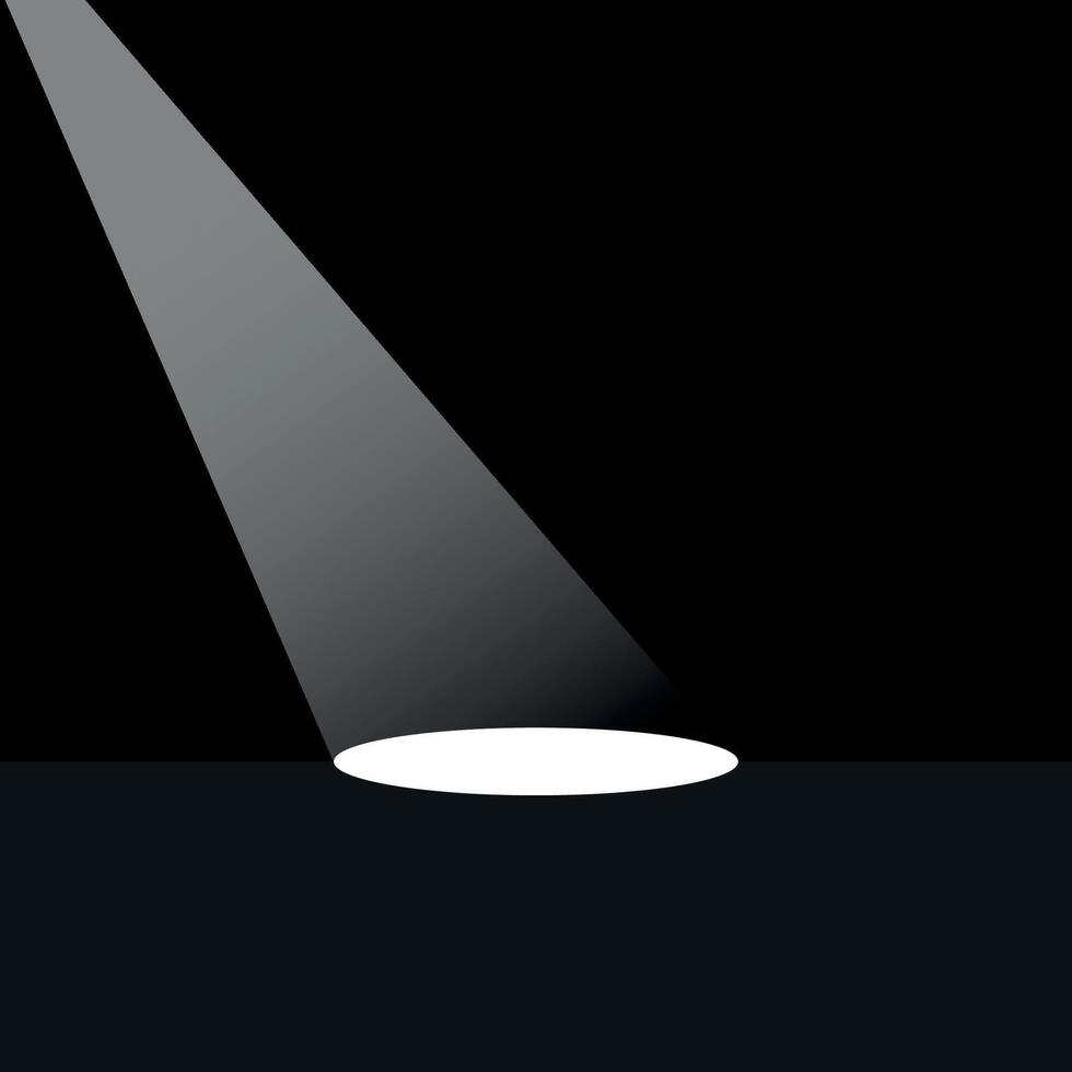 vector design for stage spotlights.