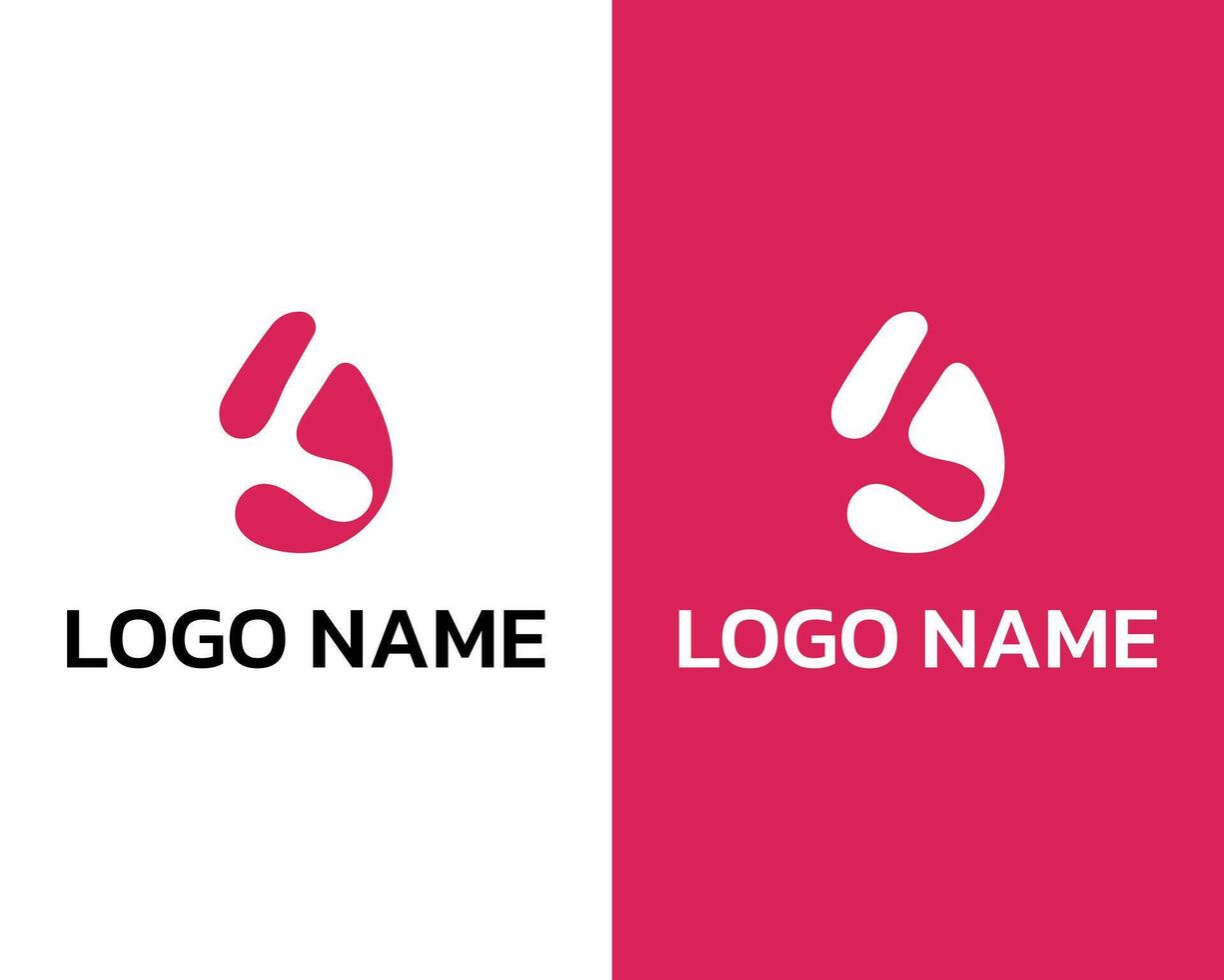 Abstract Letter K with Drop icon logo design for Bio and Fresh company logo design vector
