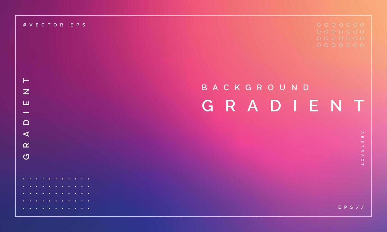 Smooth Transition Gradient with a Range of Colors for Artistic Designs vector