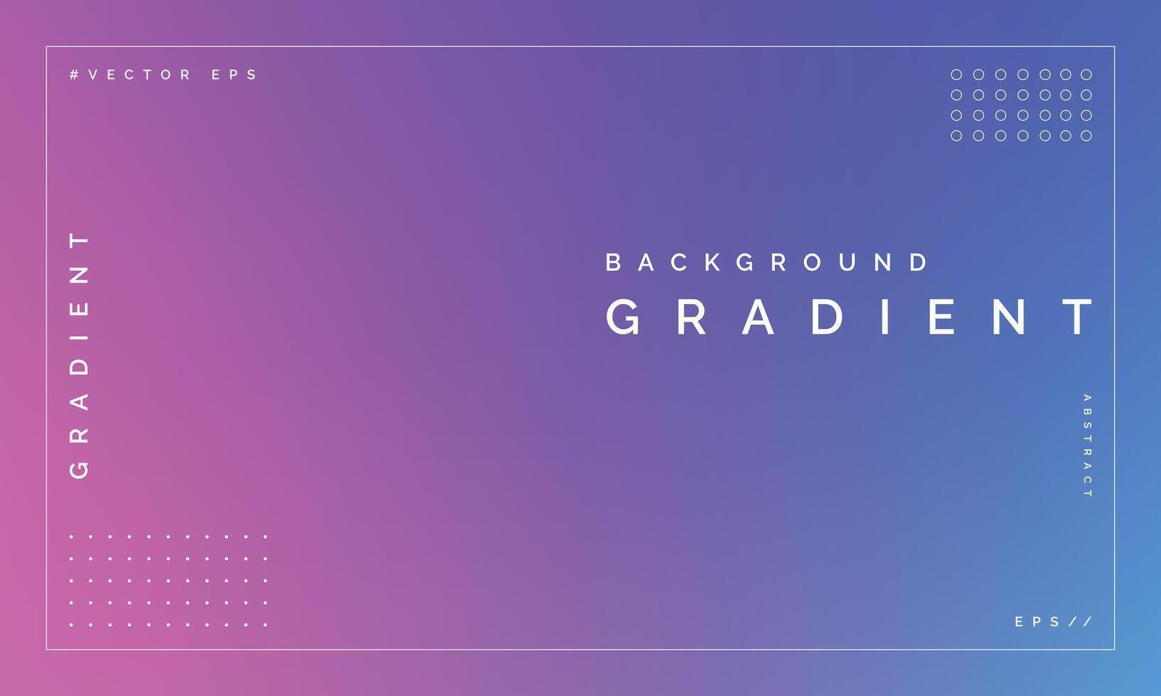 Flat Background with Shapeless Gradient in Purple Blue and Pink vector