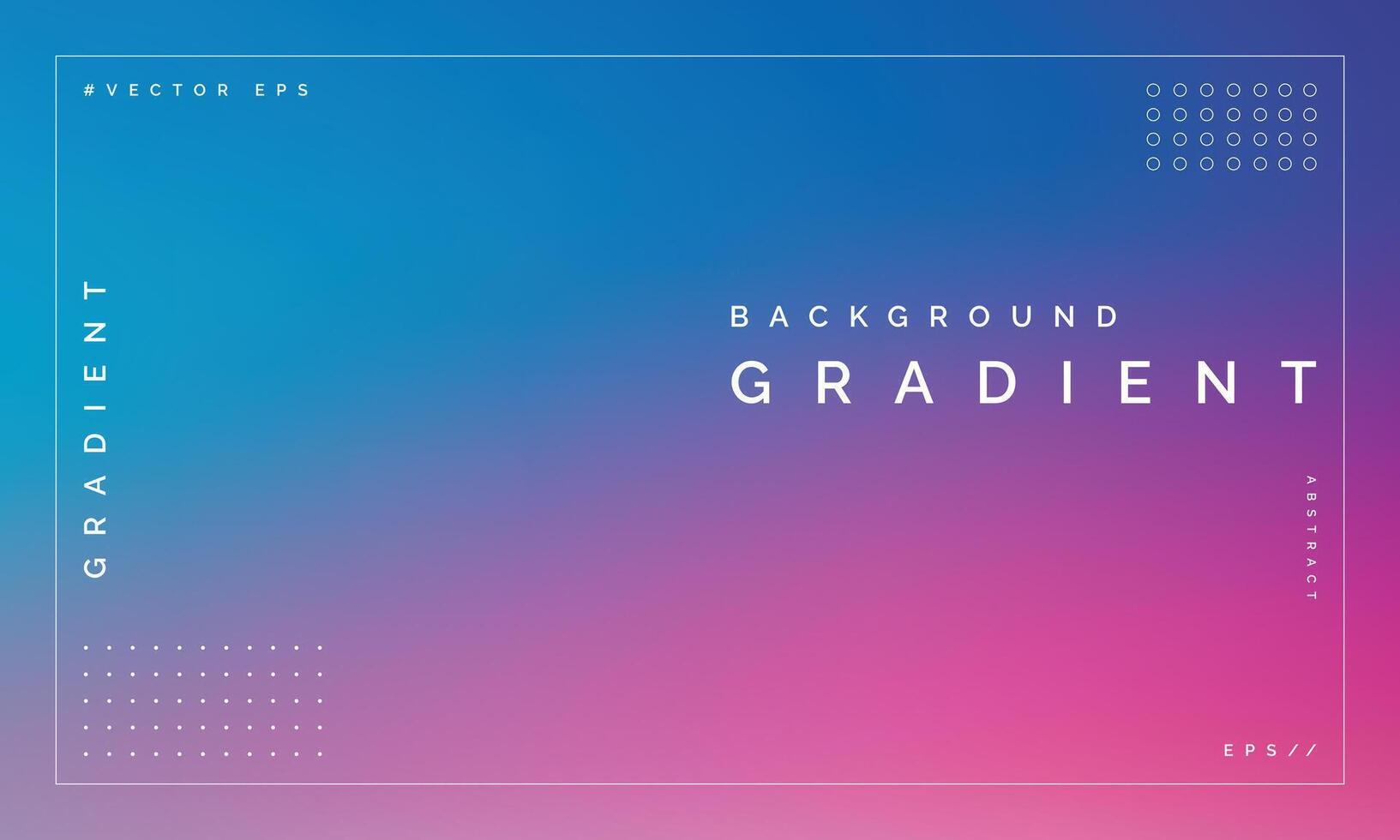 Fluorescent Pink to Blue Plain Background Gradient for Bold Designs vector