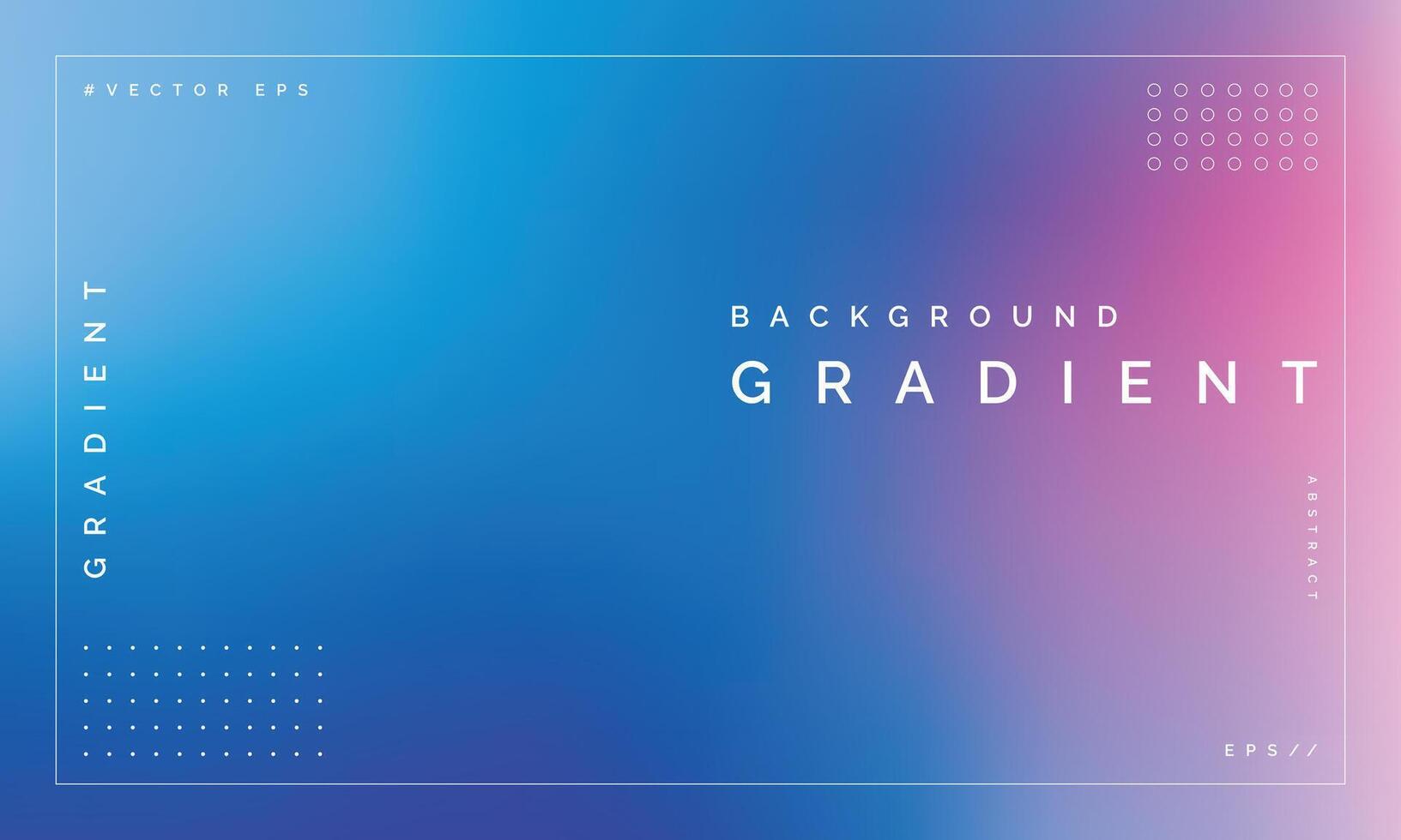 Stylish Blue and Pink Gradient on White Background for Artistic Designs vector