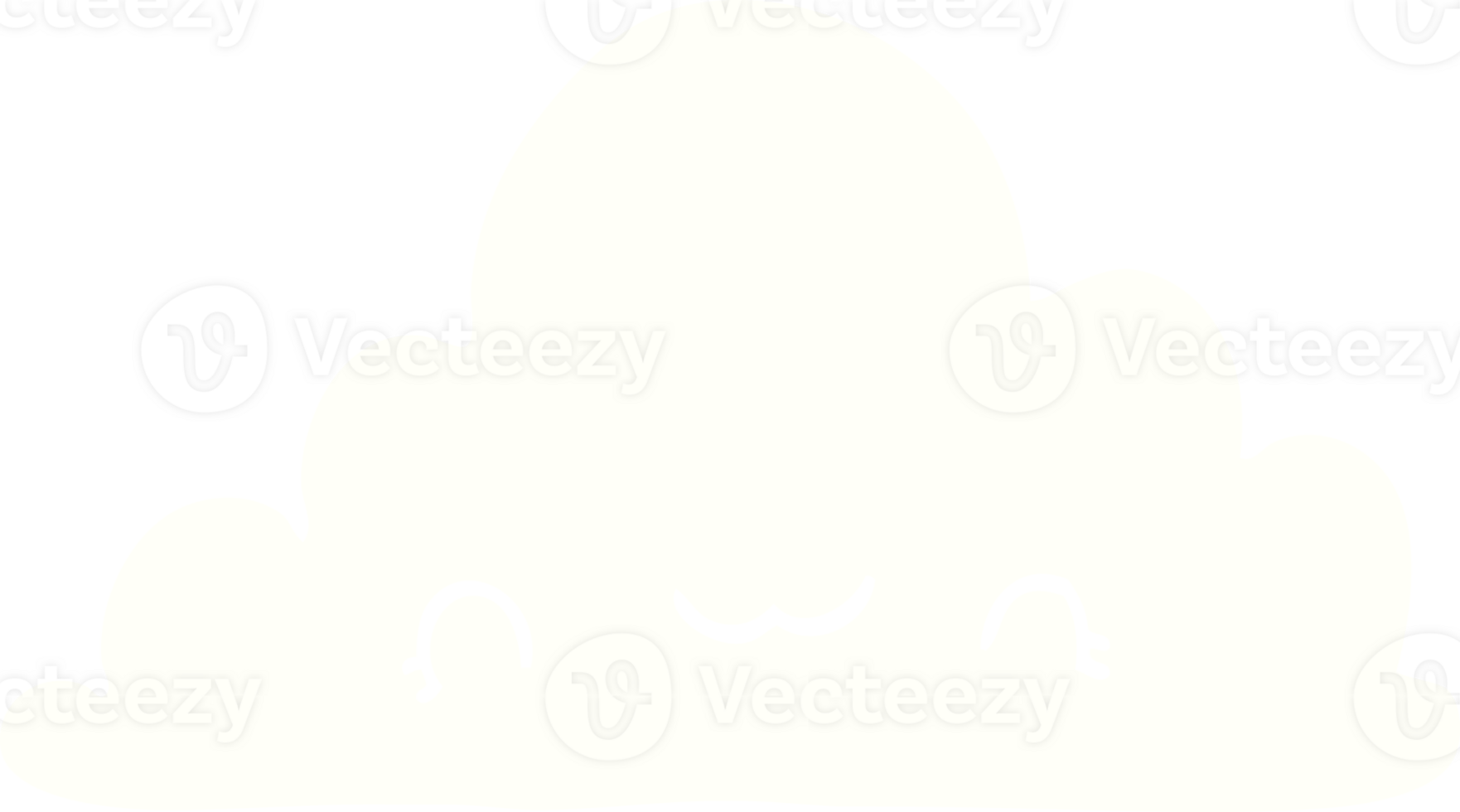 cute flat color style cartoon cloud png