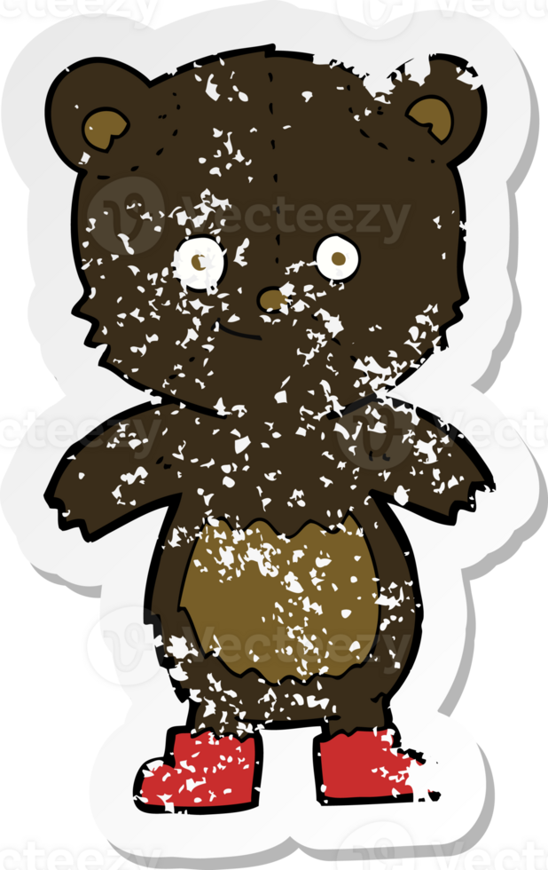 retro distressed sticker of a cartoon flaming sausage png