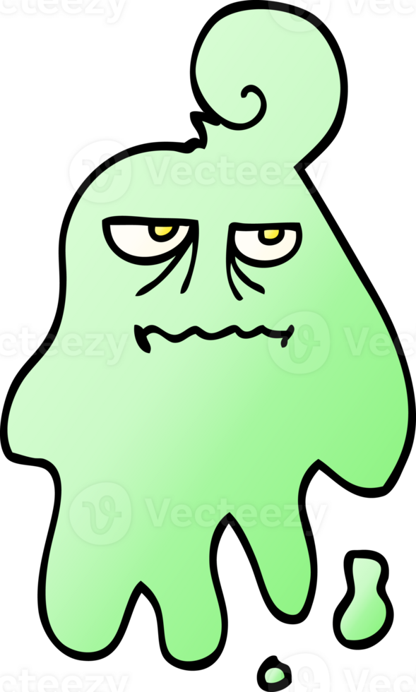 gradient illustration cartoon spooky ghost png