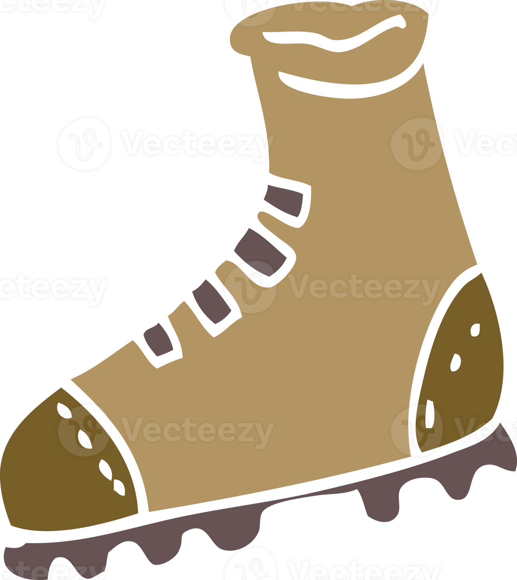 flat color illustration cartoon walking boot 40706256 PNG