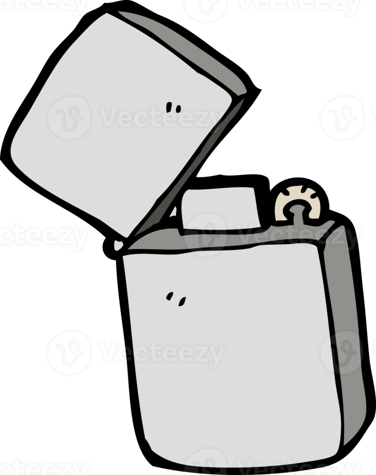 cartoon metal lighter png
