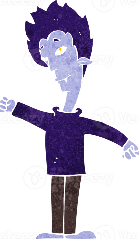 cartoon vampire man png