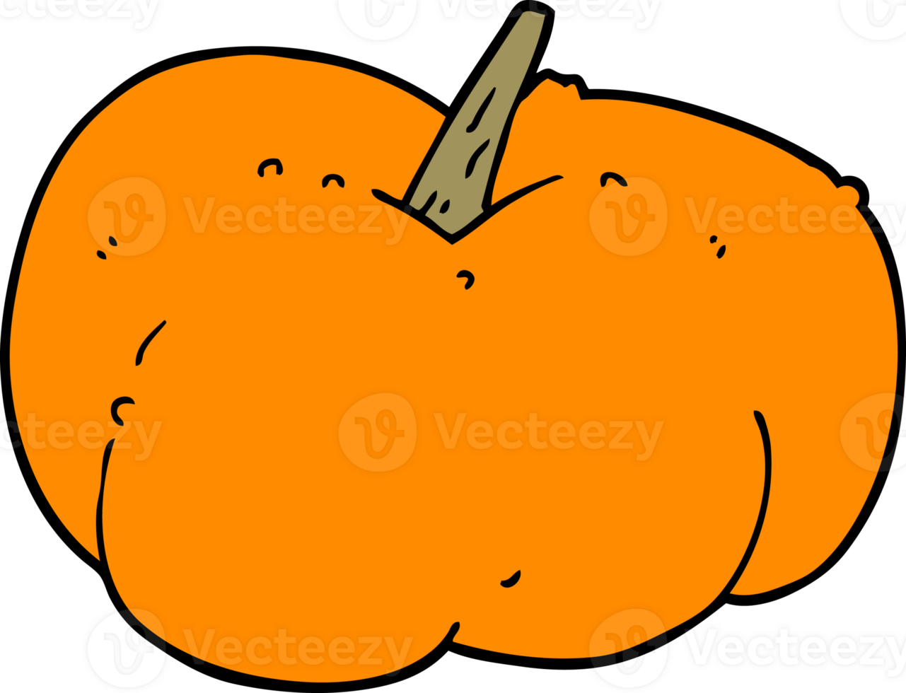 cartoon pumpkin squash png