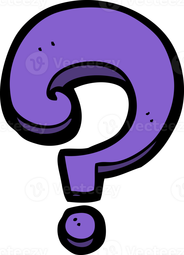 cartoon question mark png