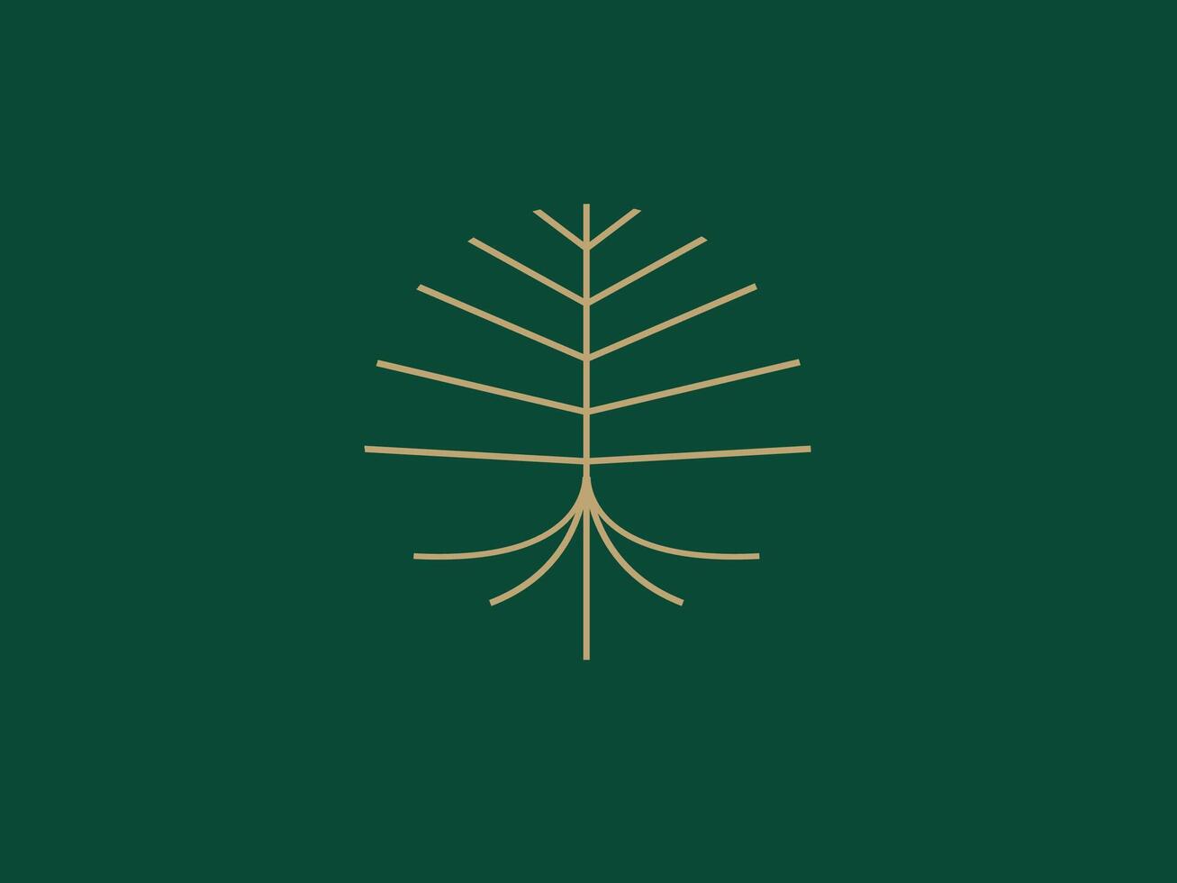 logo modelo para negocio y empresa con roble árbol vector