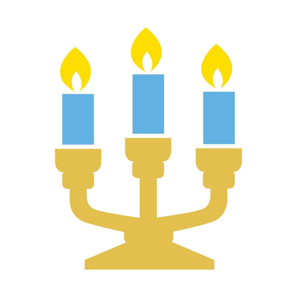 Candelabra Icon Vector Illustration