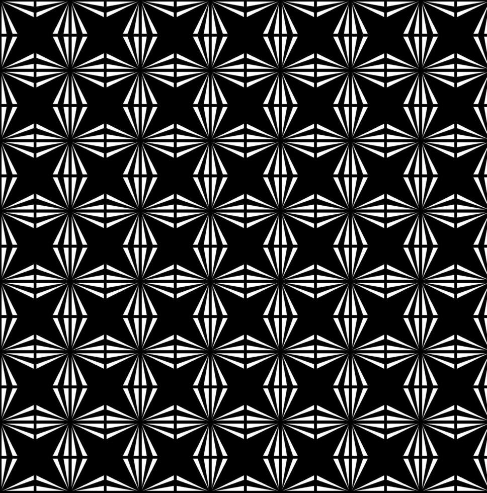 Black And White Geometric Designer Pattern Background vector