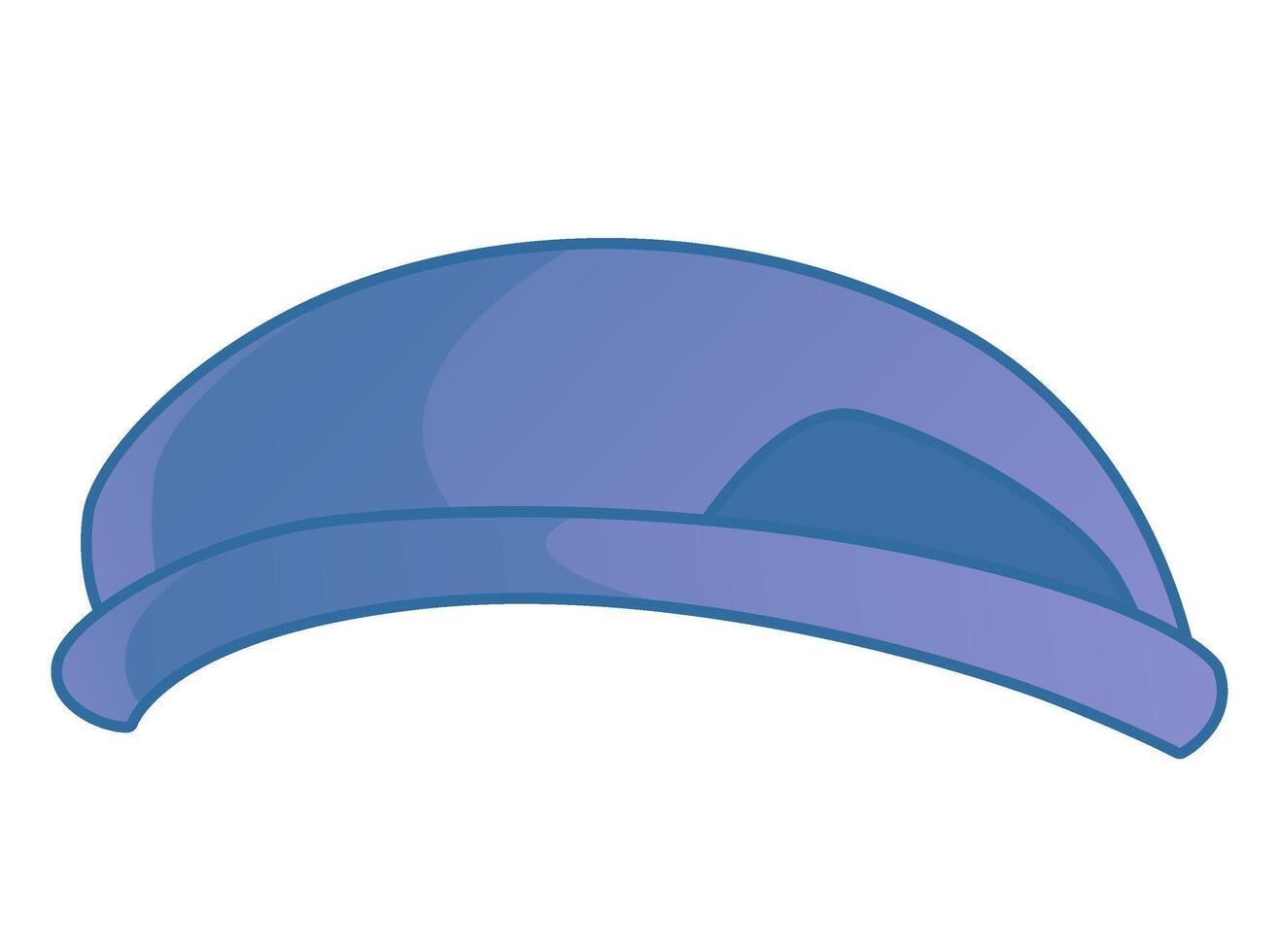 Blue Cap Icon vector
