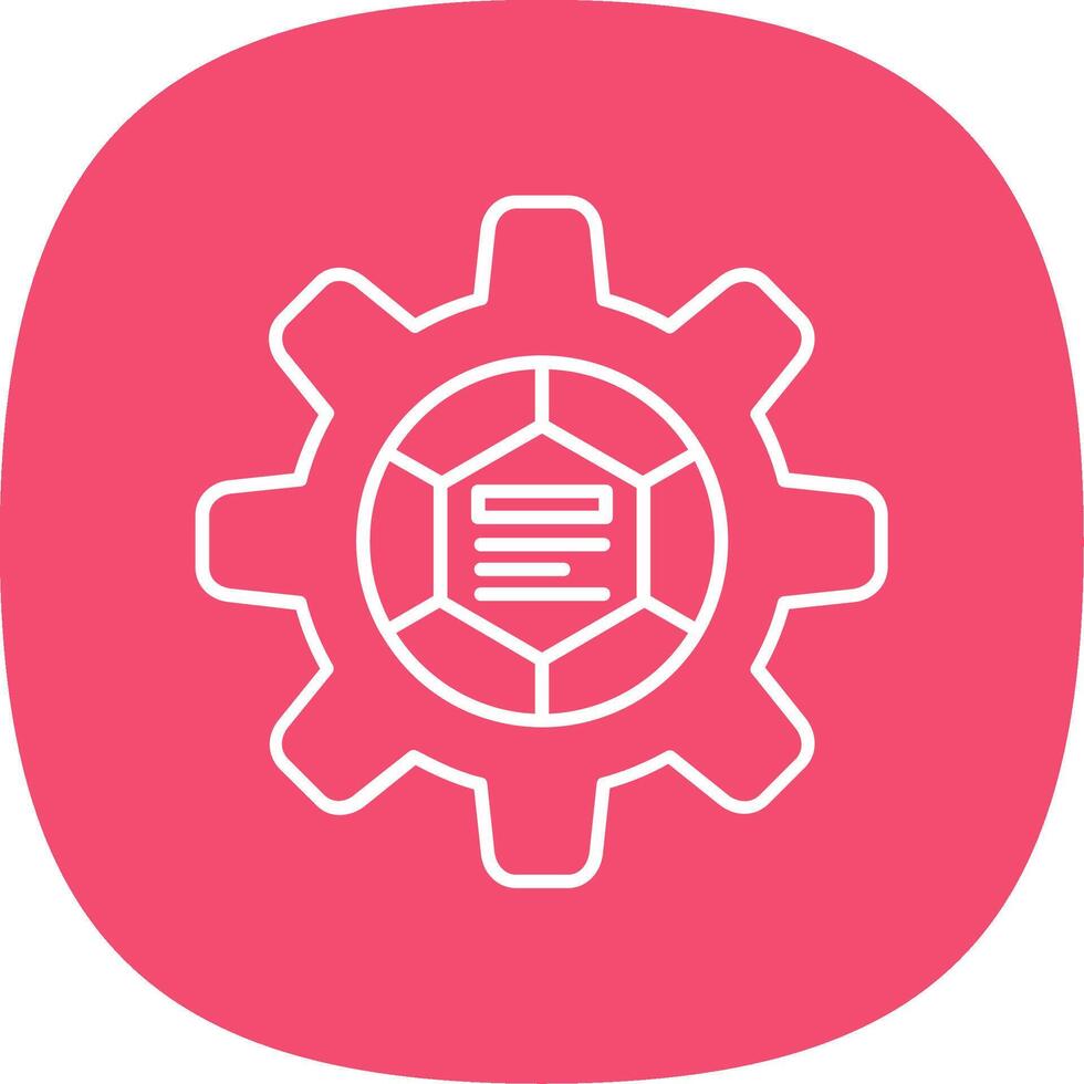 Infographic elements Line Curve Icon vector