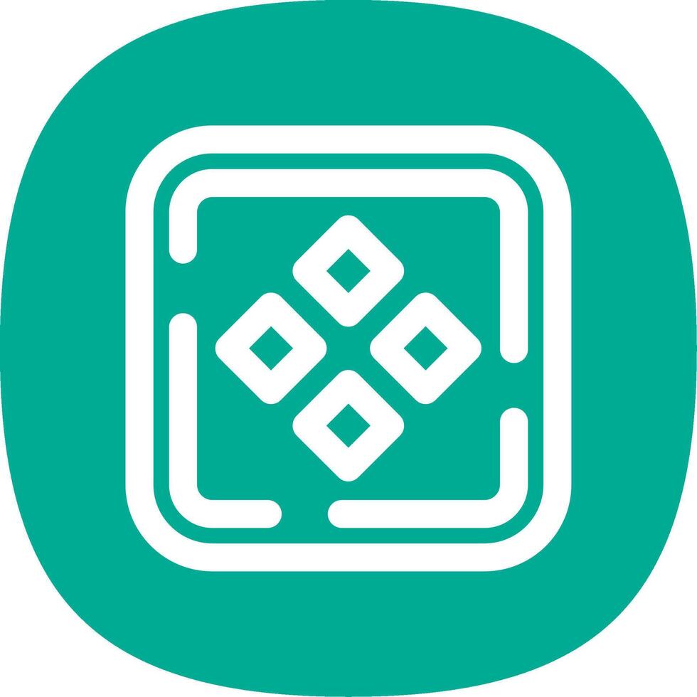 Component Line Curve Icon vector