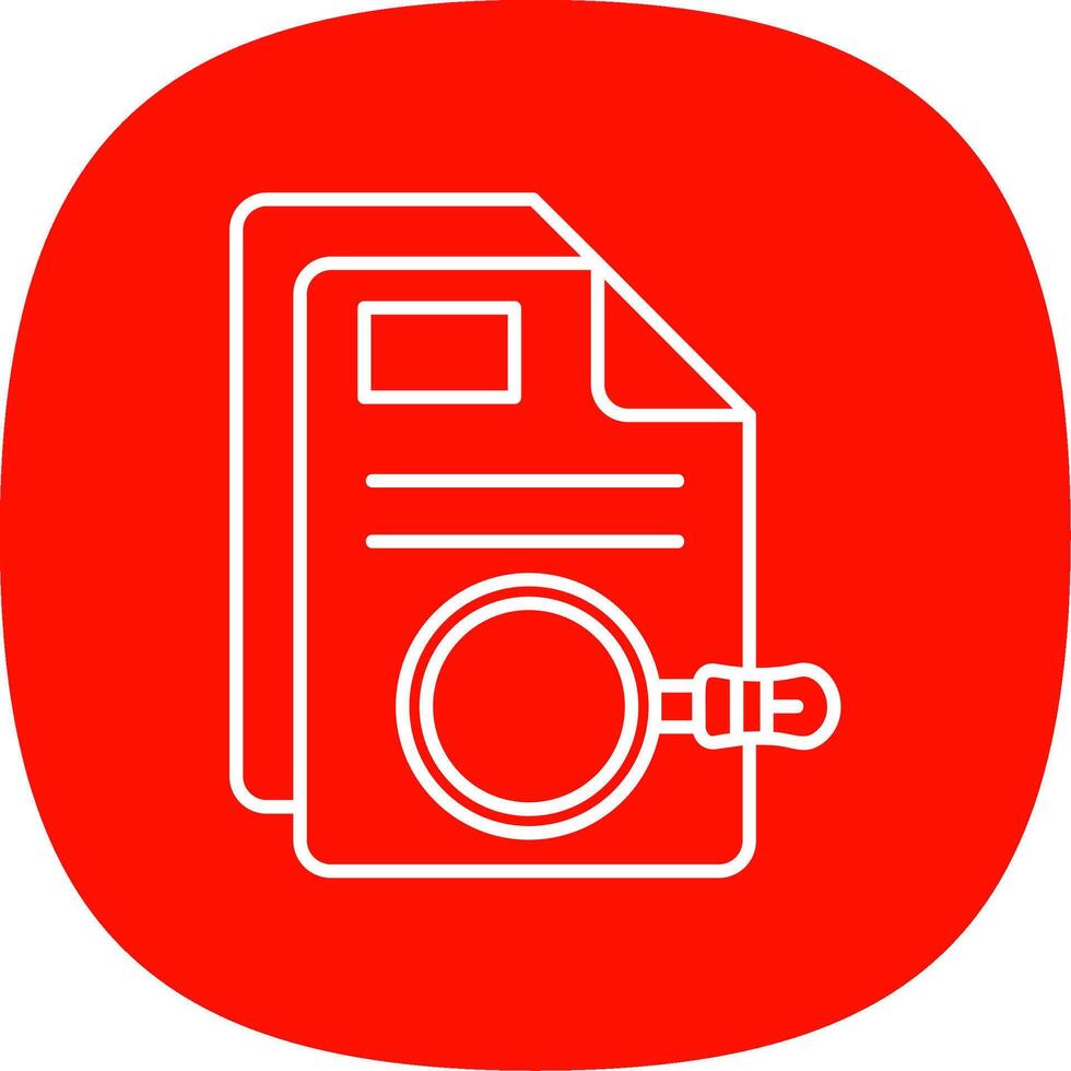 Help Line Curve Icon vector