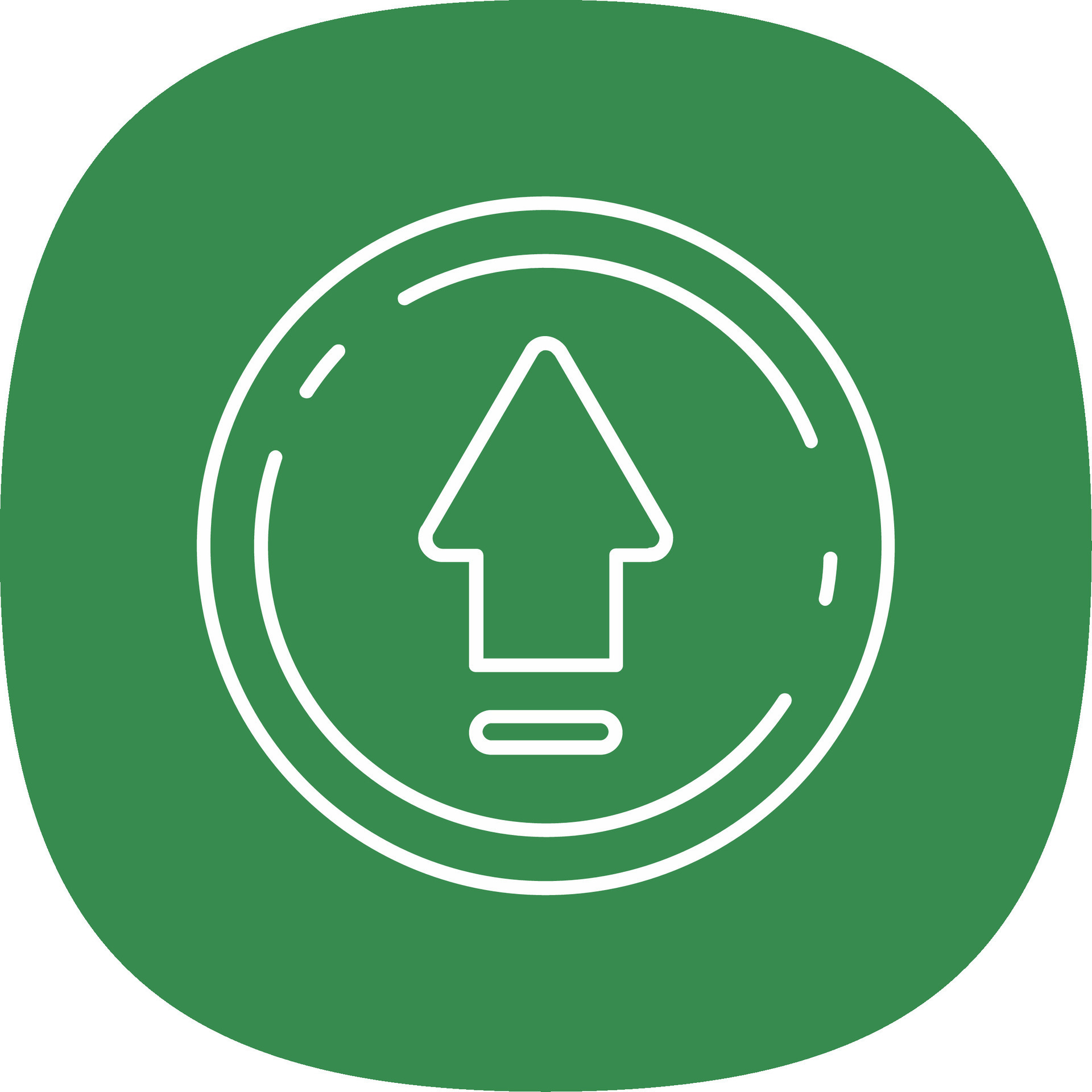 Image result for Going Up Line Icon