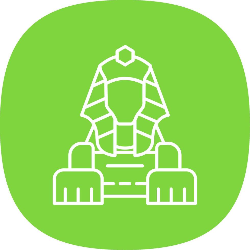 Sphinx Line Curve Icon 40716716 Vector Art at Vecteezy