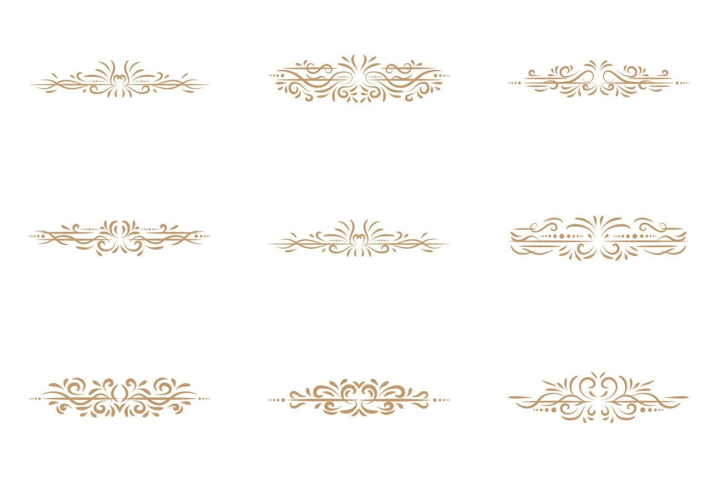 set floral ornament, hand drawn floral, floral hand drawn vector