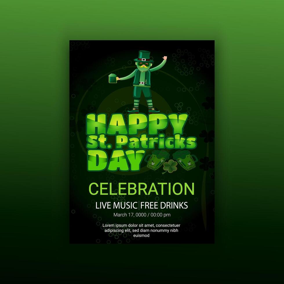 Happy Saint Patrick's Day vector