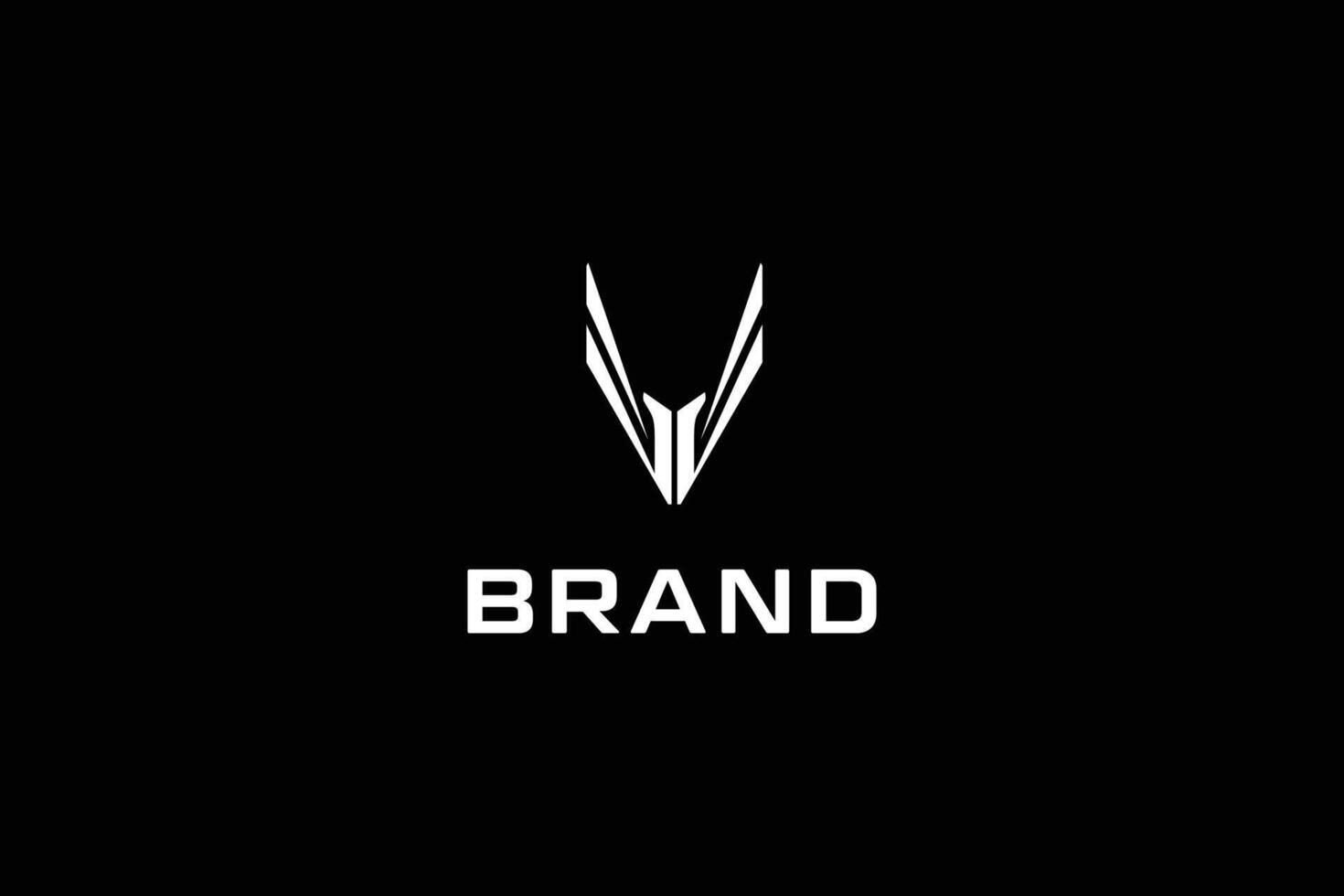 Modern Letter V Logo vector