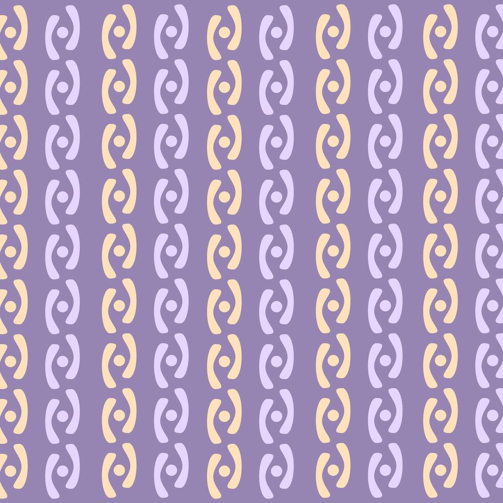 abstract background in purple and lilac colors, with abstract chains in yellow vector