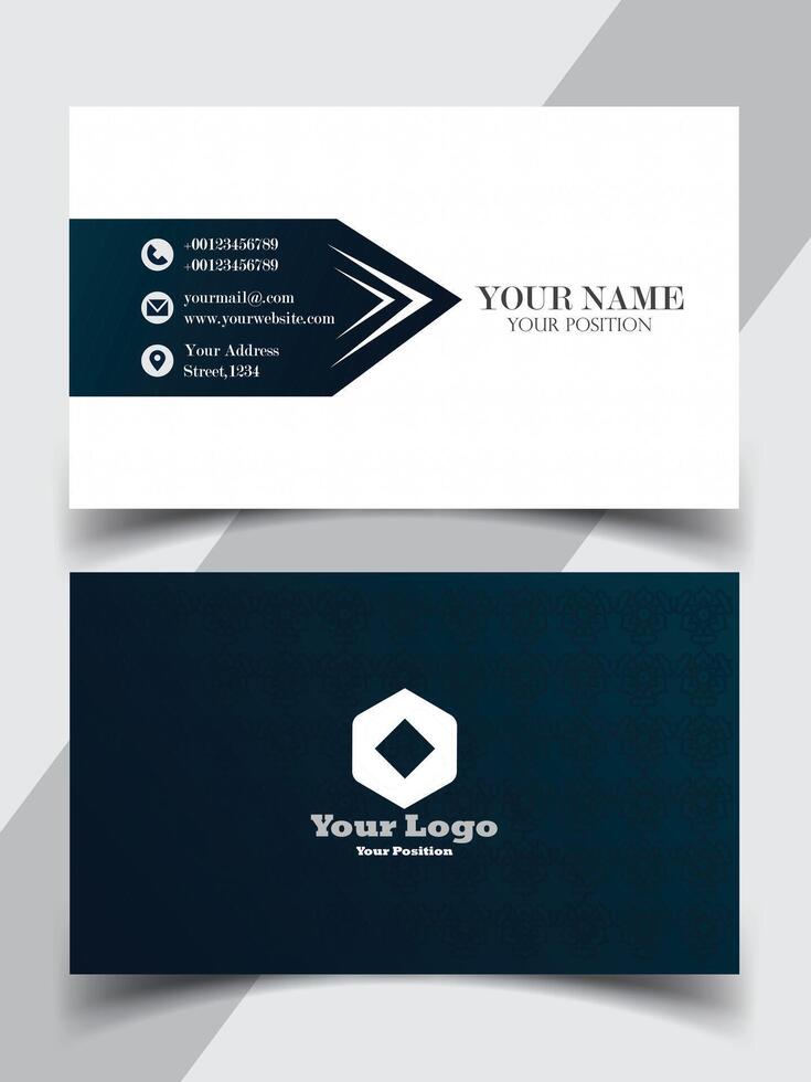 Creative Business Card Template Pro Vector