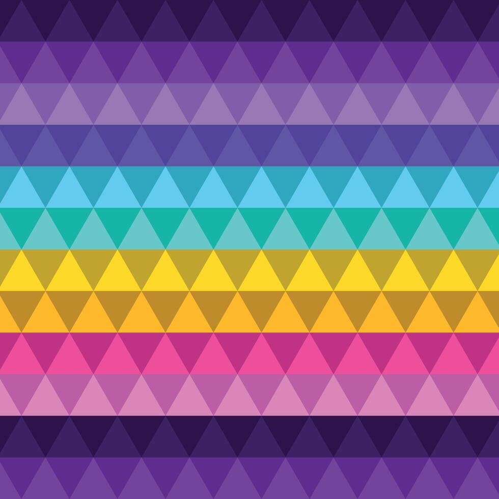 Mosaic background. The background is made of triangles of different colors. vector