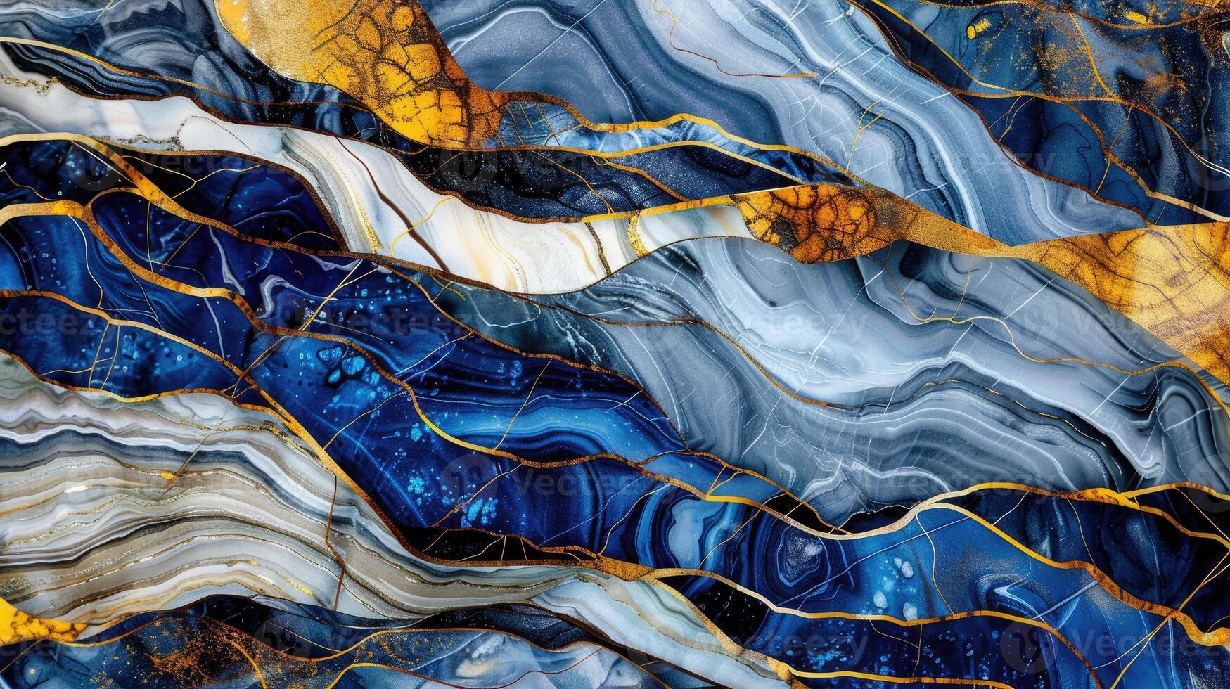 AI generated Abstract marble mosaic forms a captivating background, Ai Generated. photo