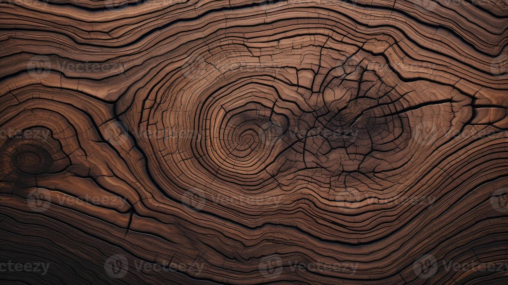 ai generado ahondar dentro el orgánico calor de un de madera cortar textura. ai generado foto