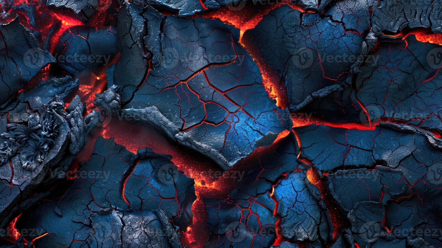 AI generated Extinct lava creates a mesmerizing abstract background, Ai Generated. photo