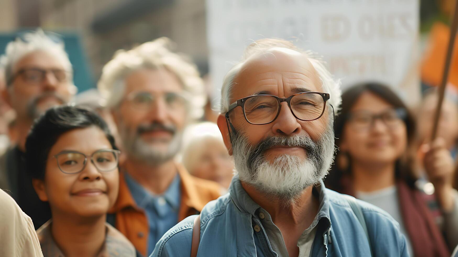 AI generated Diverse Group Engages with Modern Technology in Office Space Smiling at Large Digital Screen photo