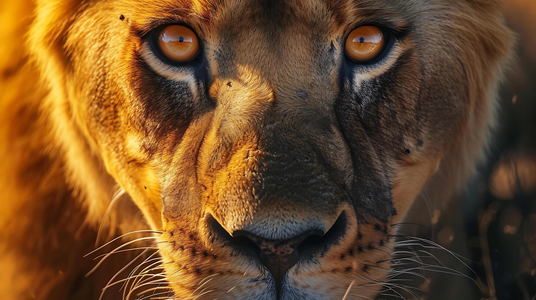 AI generated Intimate Portraits Majestic Animals in CloseUp Against Diverse Backdrops Evoke Awe and Appreciation photo