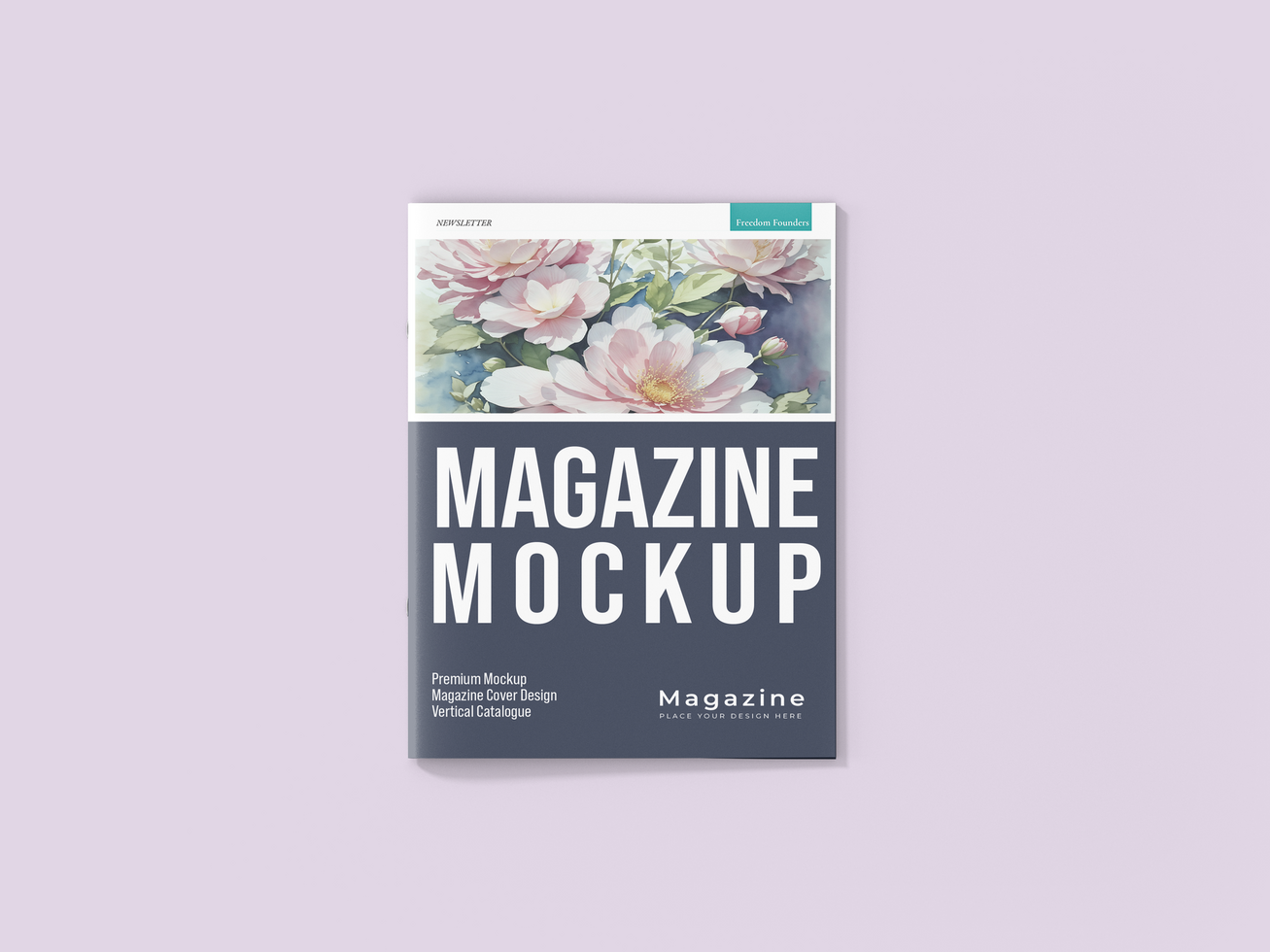 Premium Magazine Mockup psd