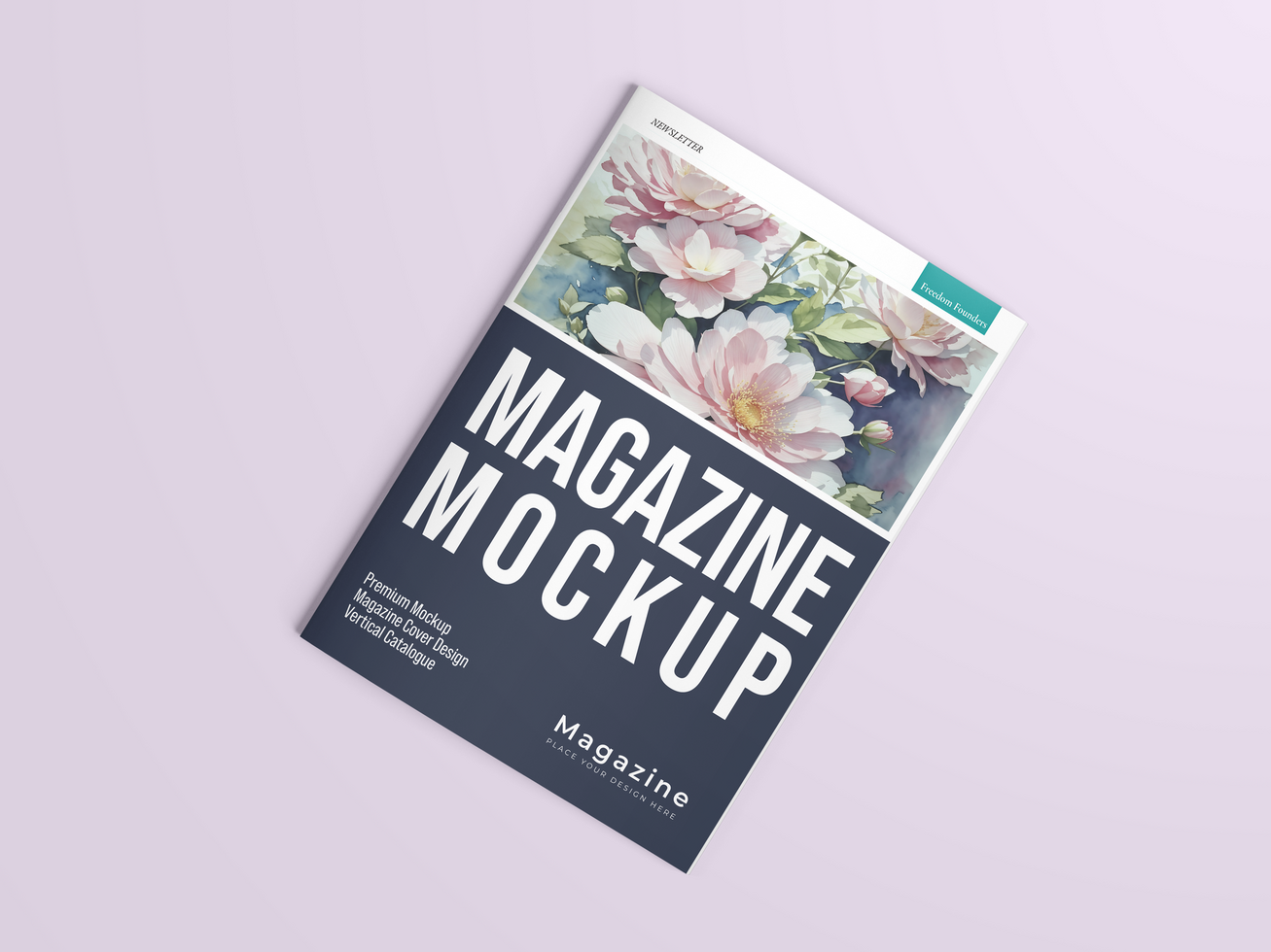 Premium Magazine Mockup psd