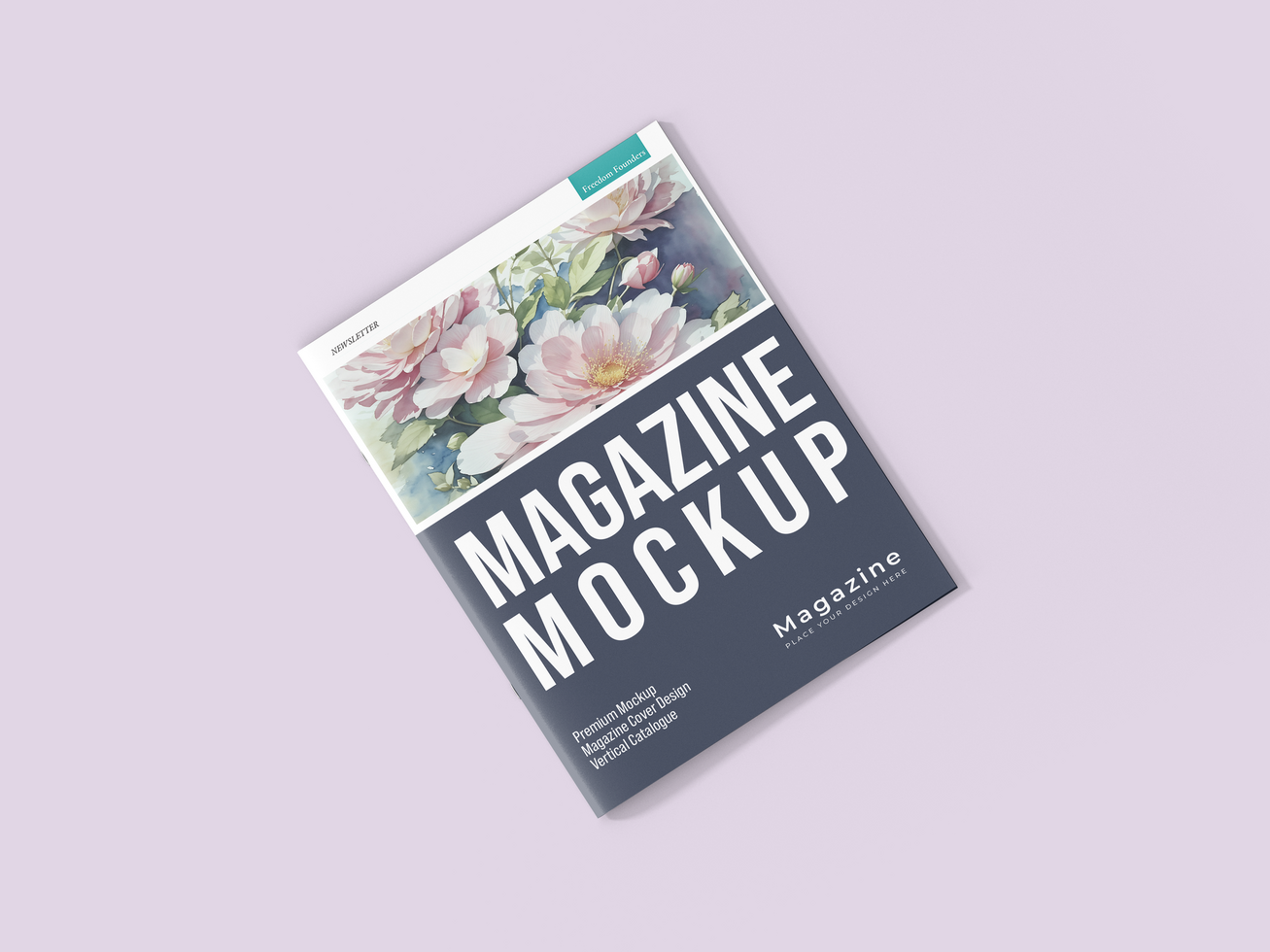 Premium Magazine Mockup psd