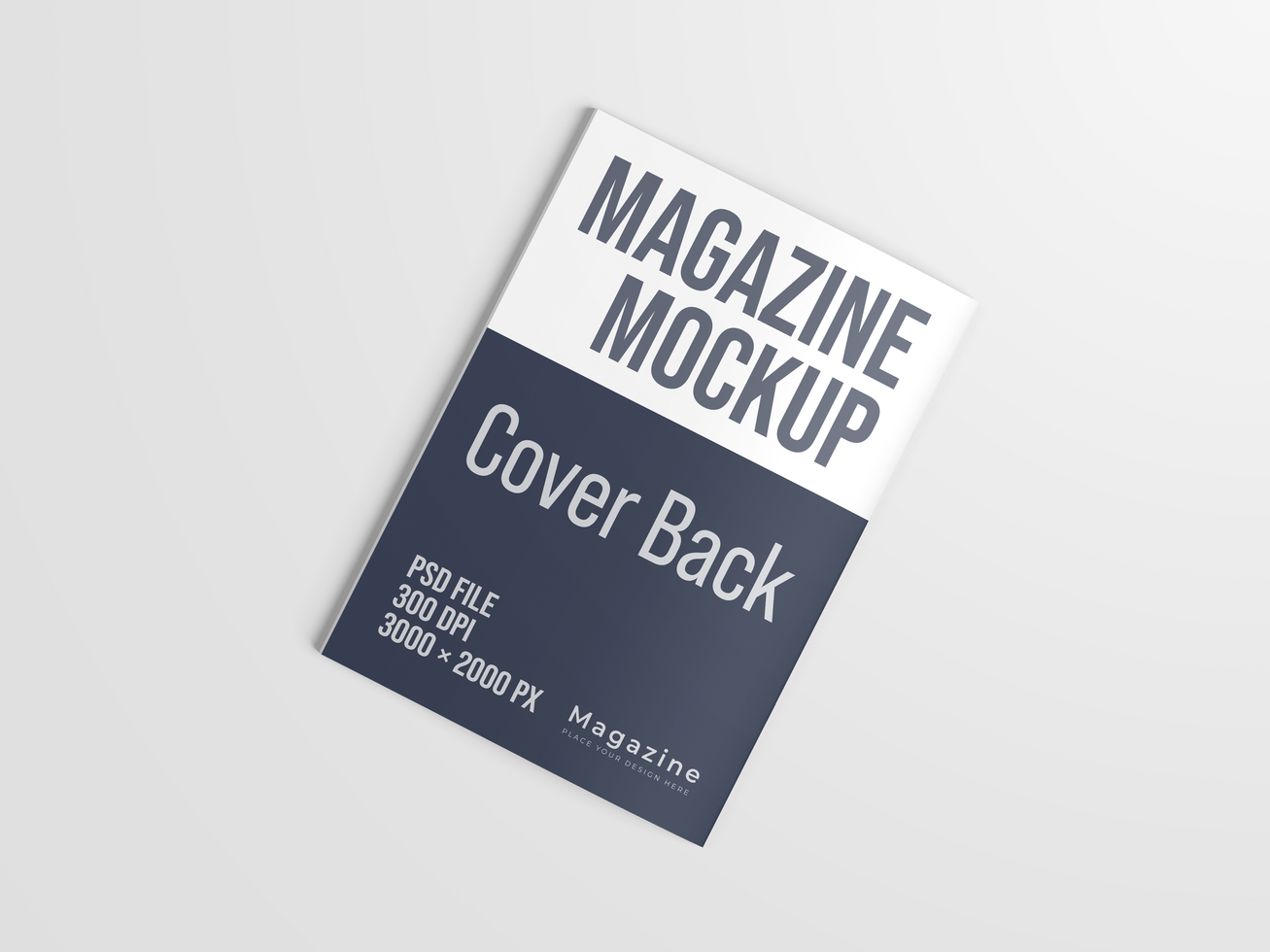 Premium Magazine Mockup psd