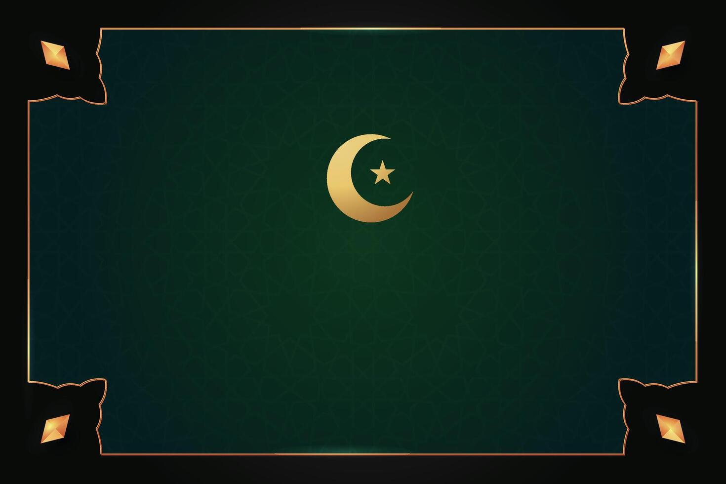 Ramadan, Eid al-Fitr, Islamic New Year background greeting card vector