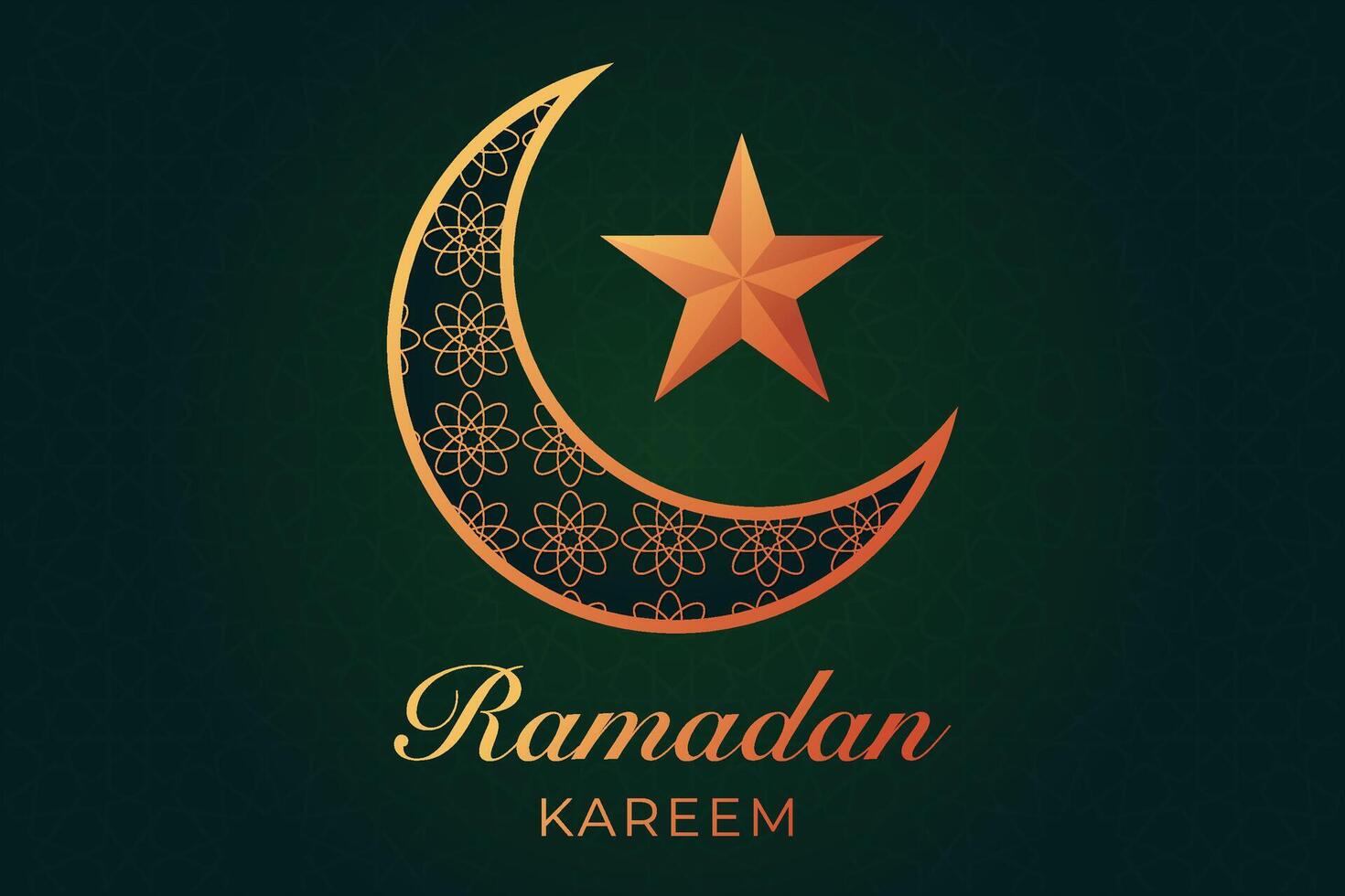 Ramadan, Eid al-Fitr, Islamic New Year background greeting card vector