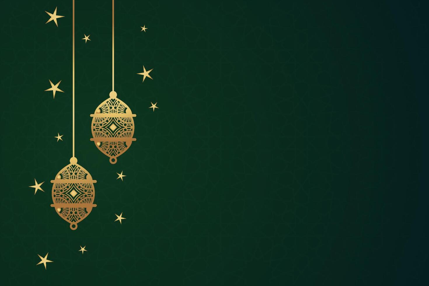 lujoso eid al fitr, ramadhan fiesta decoración saludo tarjeta vector