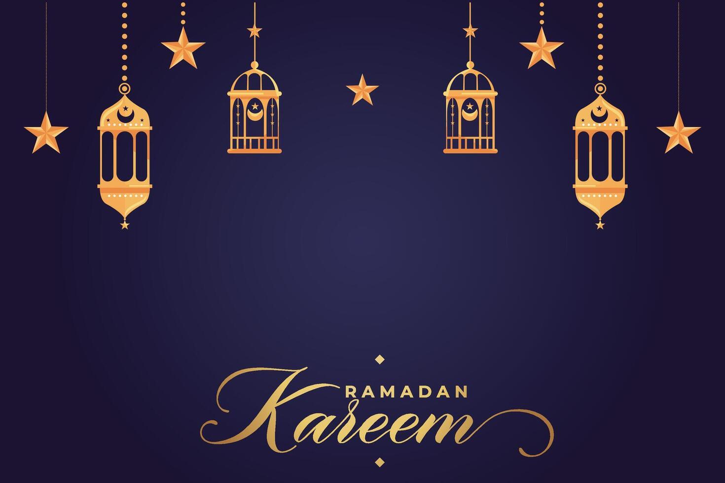 eid al fitr, ramadhan decorativo saludo tarjeta vector