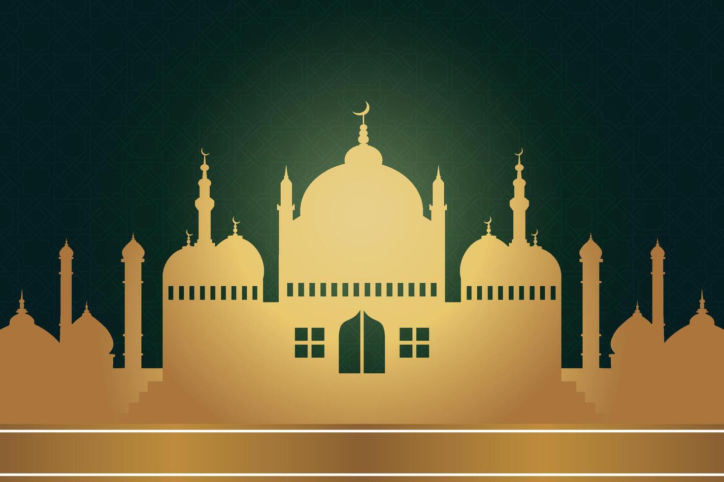 eid al fitr, ramadhan decorativo saludo tarjeta vector