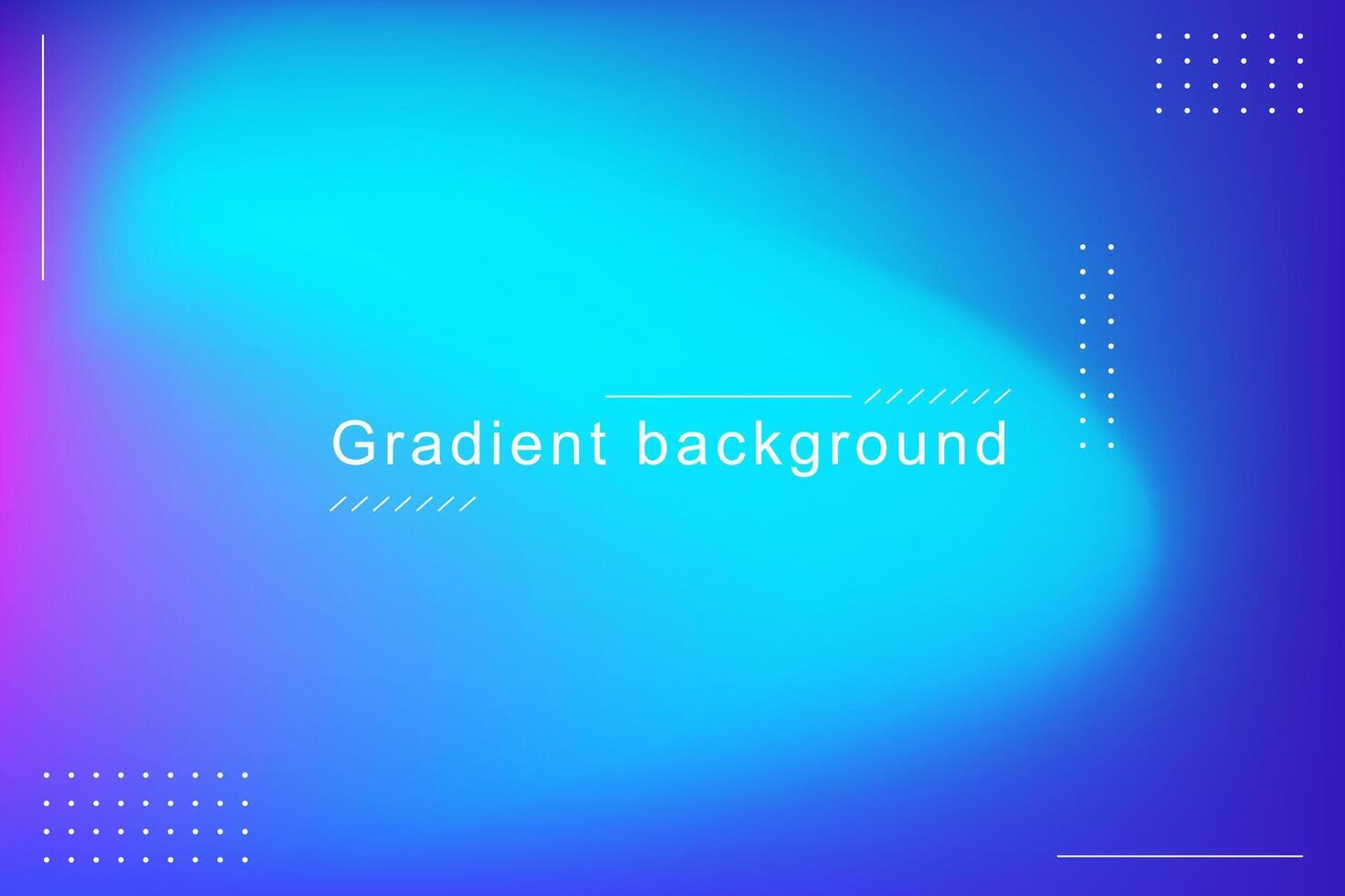 Modern gradient blurred vector background
