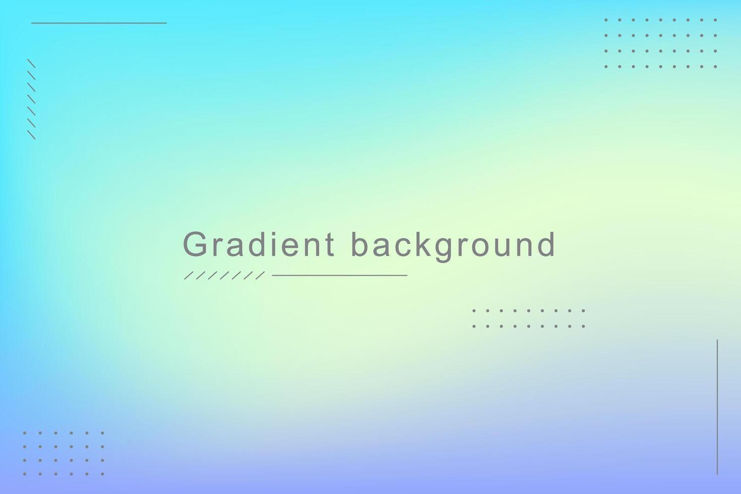 Modern gradient blurred vector background