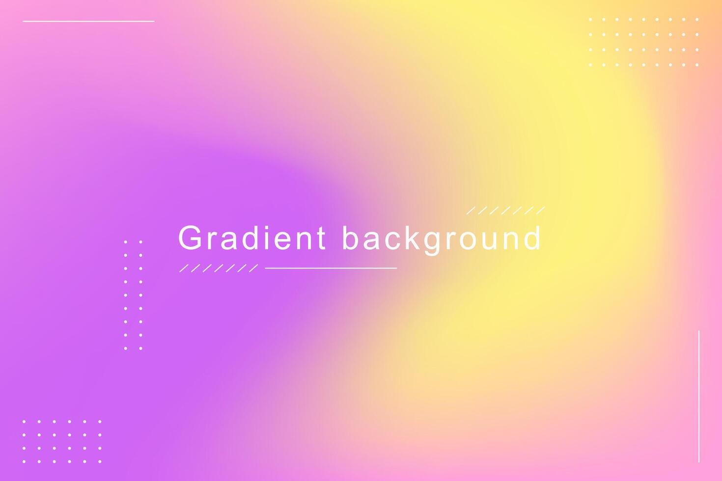 Modern gradient blurred vector background
