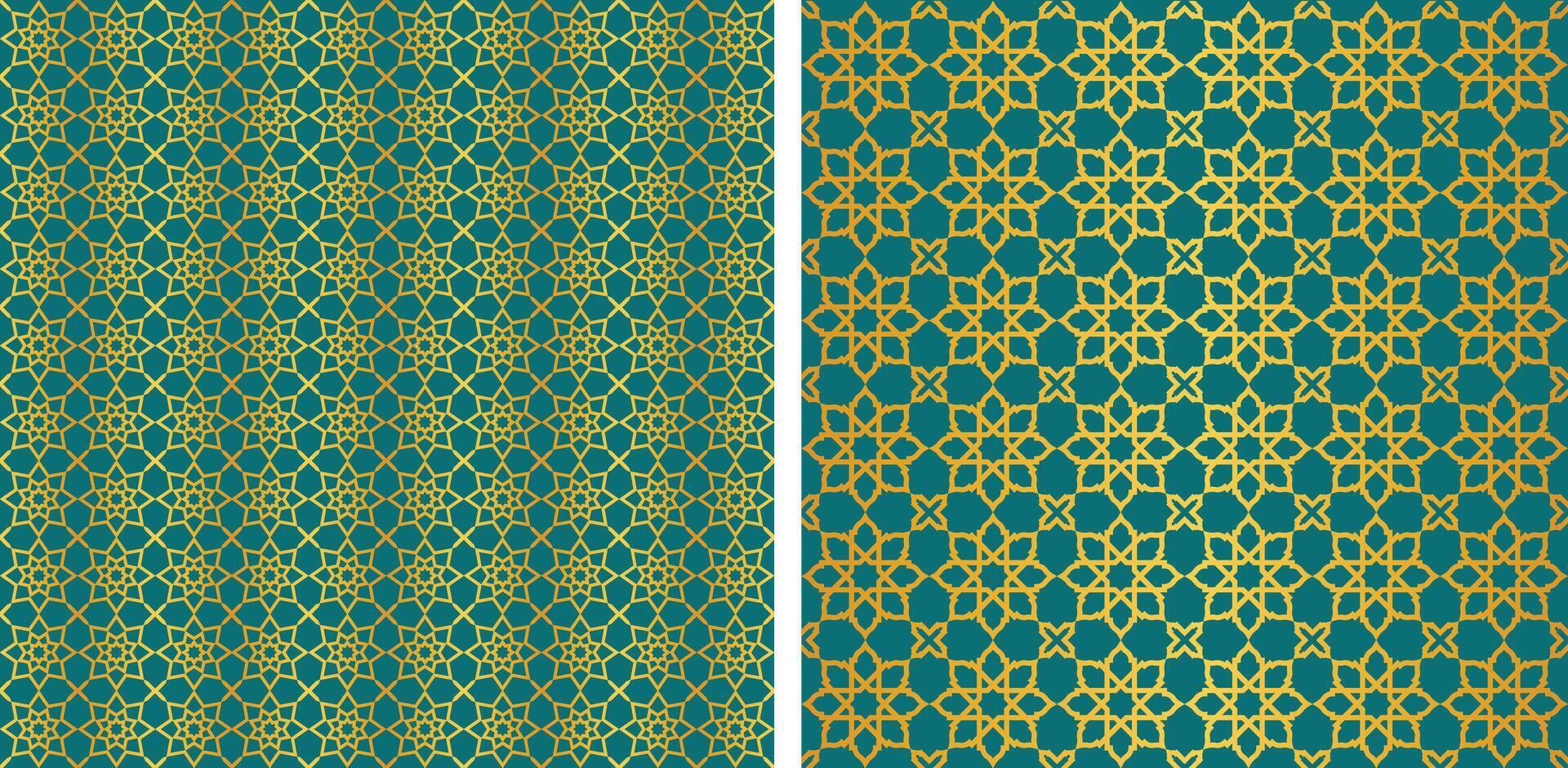 Islamic pattern vector, islamic background with arabic texture, ramadan ornament vector background