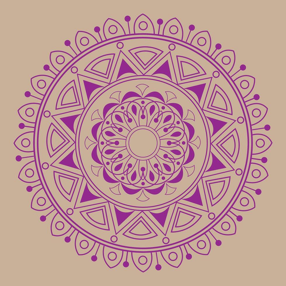 mandala background design vector