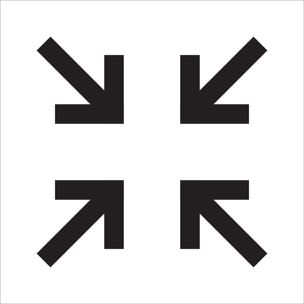 illustration of the minimize button icon vector design